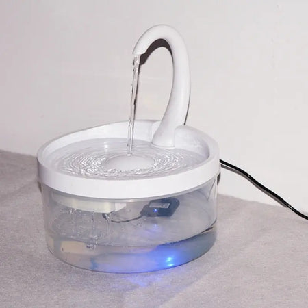 Fontaine à eau automatique silencieuse avec filtration et lampe pour chat Pour toi Mon chat