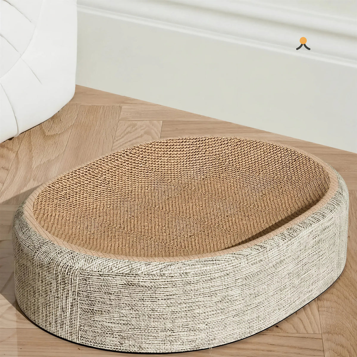 Griffoir Chat Rond en Sisal Tressé Pour toi Mon chat