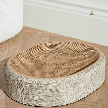 Griffoir Chat Rond en Sisal Tressé Pour toi Mon chat