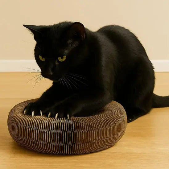 Griffoir magique modulable en jouet pour chat - Accordéon4Cat™ Pour toi Mon chat