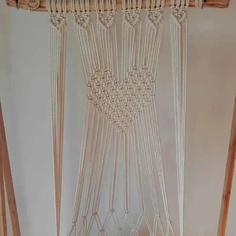 Hamac Pour Chat Blanc En Macramé Sans Coussin Pour toi Mon chat