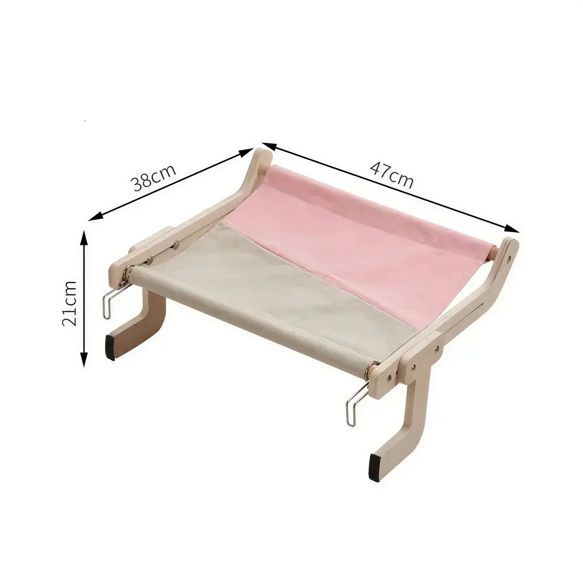 Hamac de Lit pour Chat à Fixation Bois Pour toi Mon chat