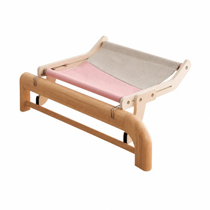 Hamac de Lit pour Chat à Fixation Bois Pour toi Mon chat