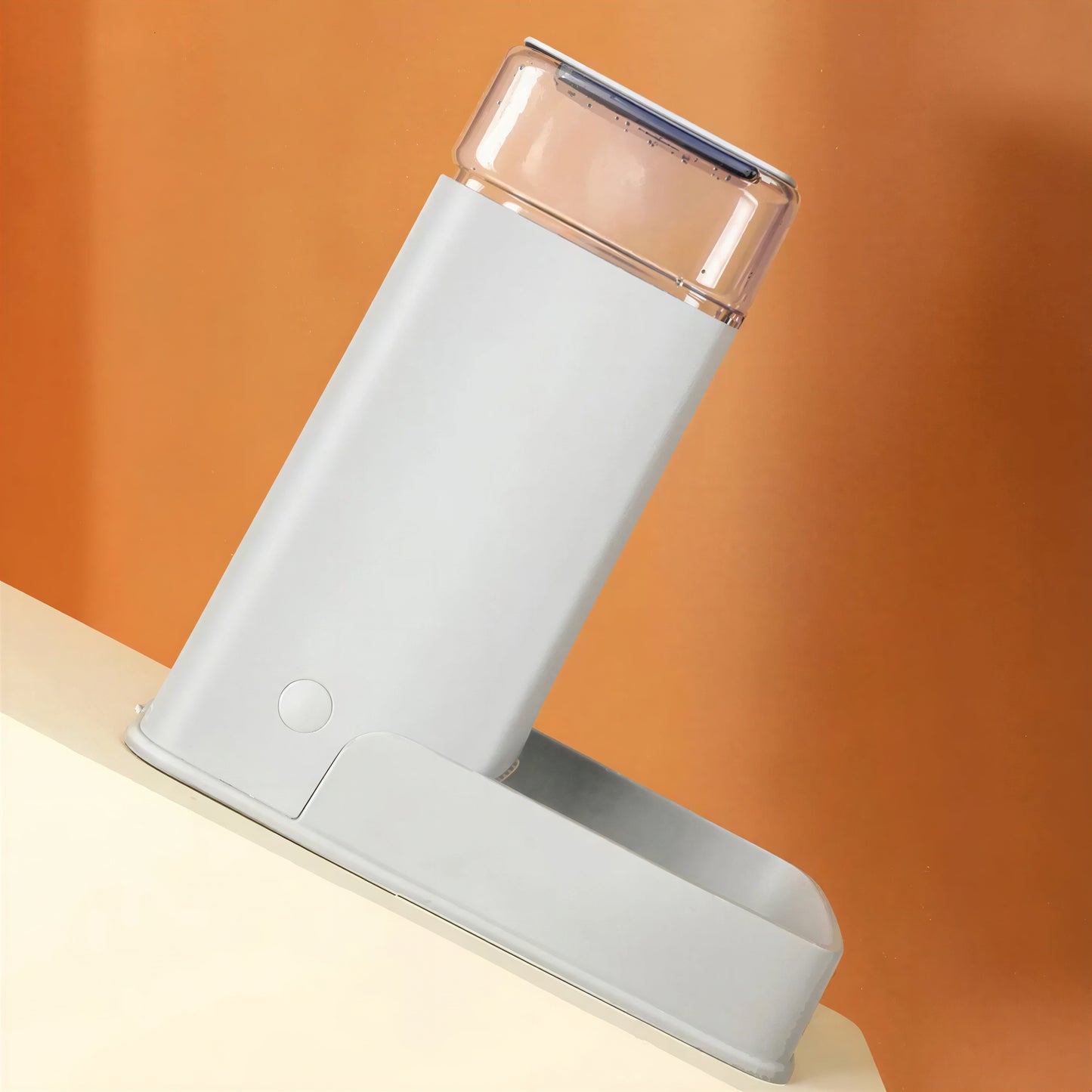 Distributeur Croquettes Chat Compact et Antidérapant en Plastique - vue 4
