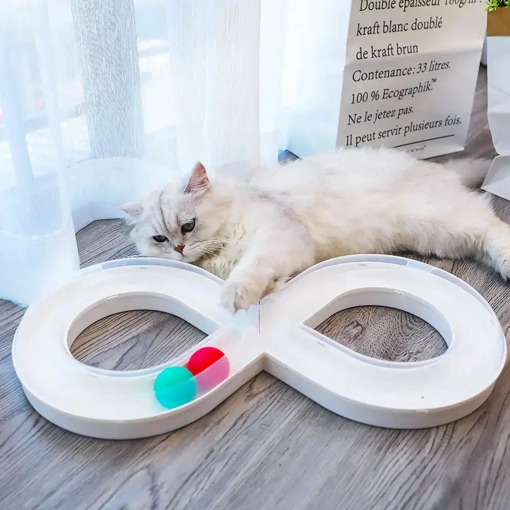 Household Cat Toy Turntable Cat Teasing Set Small Cat Tunnel Sports Stick Supplies Practice Focus Meet Nature Pet  turntable Pour toi Mon chat