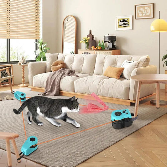 Jouet pour Chat Electronique à Ventouse Pour toi Mon chat