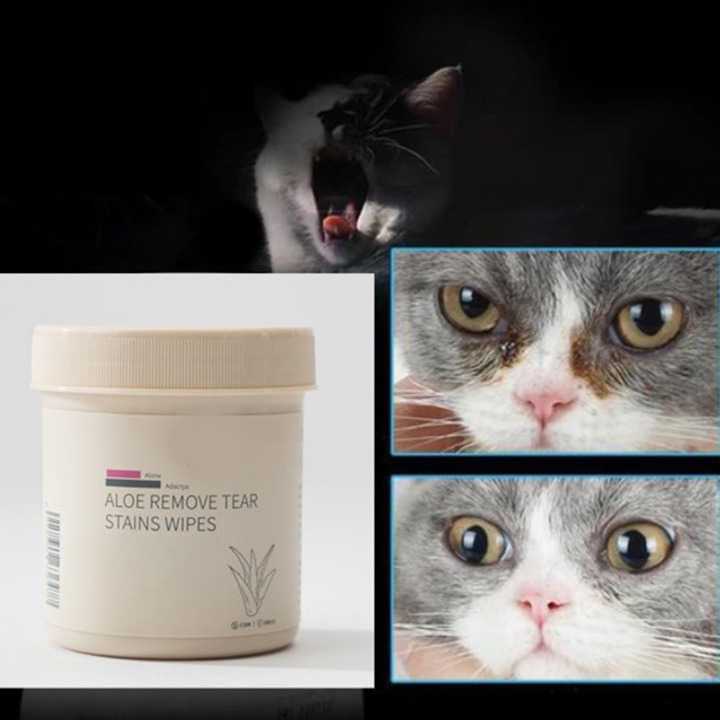 Lingette douce nettoyante pour les yeux de chat Pour toi Mon chat