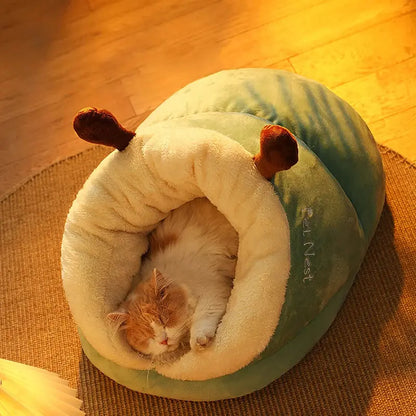 Lit Pour Chat En Forme De Chausson Avec Des Bois De Renne Pour toi Mon chat