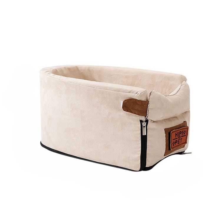 Lit de voiture pliable et confortable en peluche pour chat Pour toi Mon chat