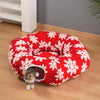 Lit pour Chat Modulable Motif Flocons de Neige Pour toi Mon chat