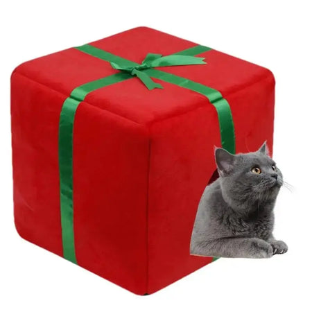 Niche Pour Chat En Forme De Cadeau De Noël Pour toi Mon chat