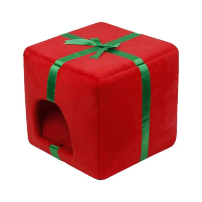 Niche Pour Chat En Forme De Cadeau De Noël Pour toi Mon chat