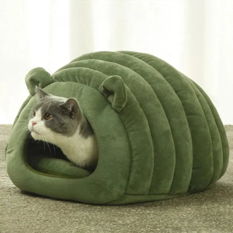 Niche Pour Chat Semi-Fermé Forme Animalière Pour toi Mon chat