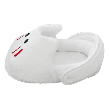 Niche pour Chat Blanche Design de Pantoufle Pour toi Mon chat