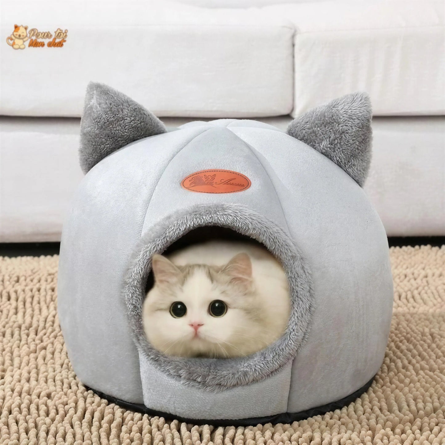 Niche pour Chat Interieur - Logis4cat™ Pour toi Mon chat