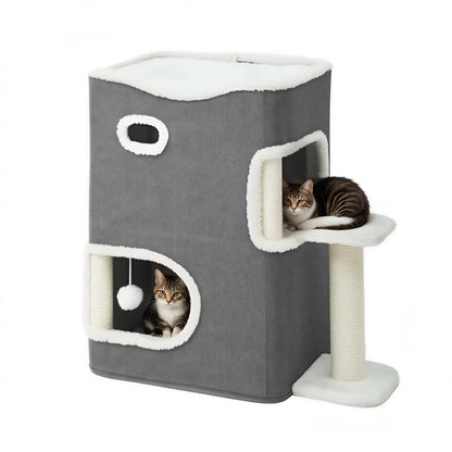 Niche pour Chat Robuste et Ludique Pour toi Mon chat