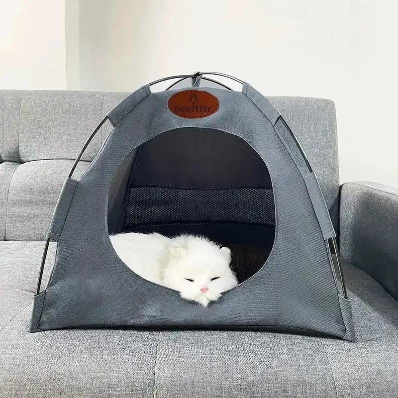 Niche pour Chat au Design de Tente Pour toi Mon chat