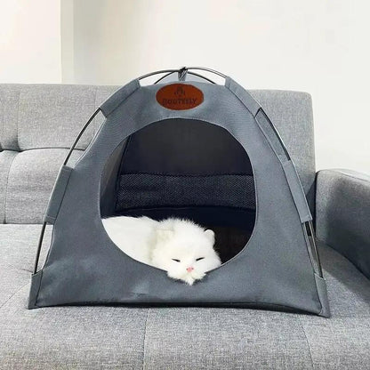 Niche pour Chat au Design de Tente Pour toi Mon chat
