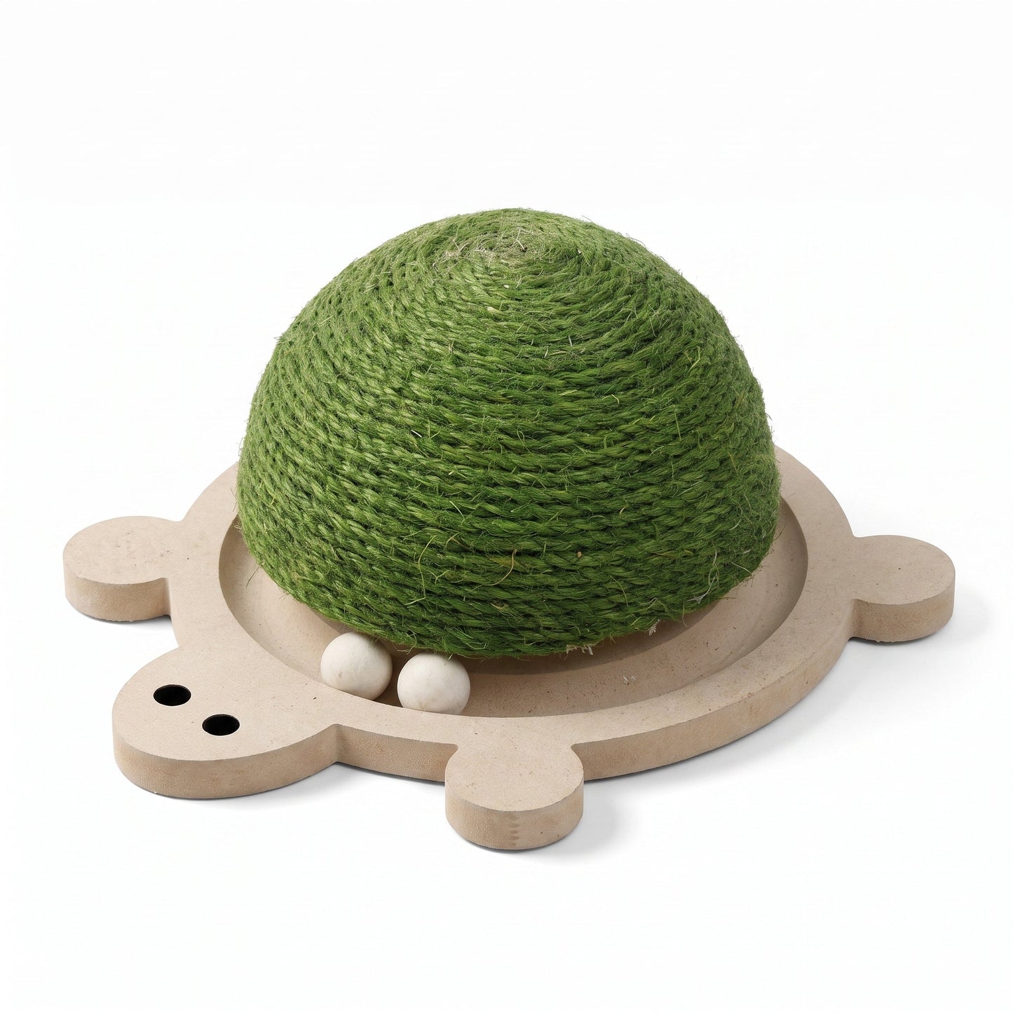 Jouet à gratter durable en forme de tortue en sisal pour chat Pour toi Mon chat