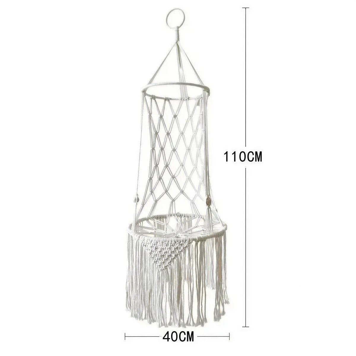 Panier Suspendu Macramé pour Chat Pour toi Mon chat