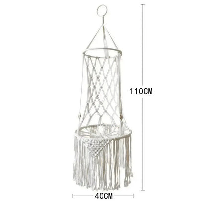 Panier Suspendu Macramé pour Chat Pour toi Mon chat