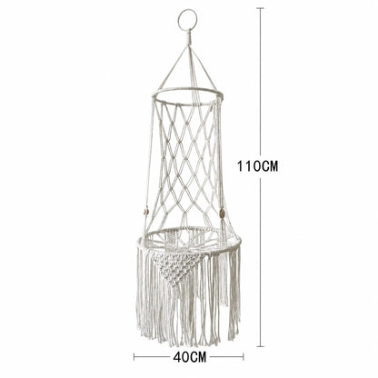 Panier Suspendu Macramé pour Chat Pour toi Mon chat