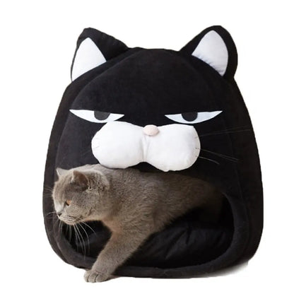 Panier grotte confortable pour chat Pour toi Mon chat