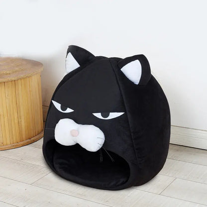 Panier grotte confortable pour chat Pour toi Mon chat