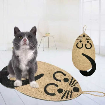 Planche à gratter en design de souris en papier ondulé pour chaton Pour toi Mon chat