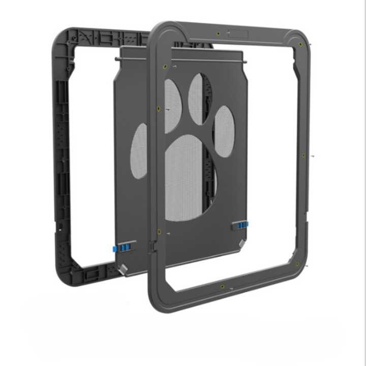 Porte-fenêtre à rabat magnétique verrouillable pour chat Pour toi Mon chat