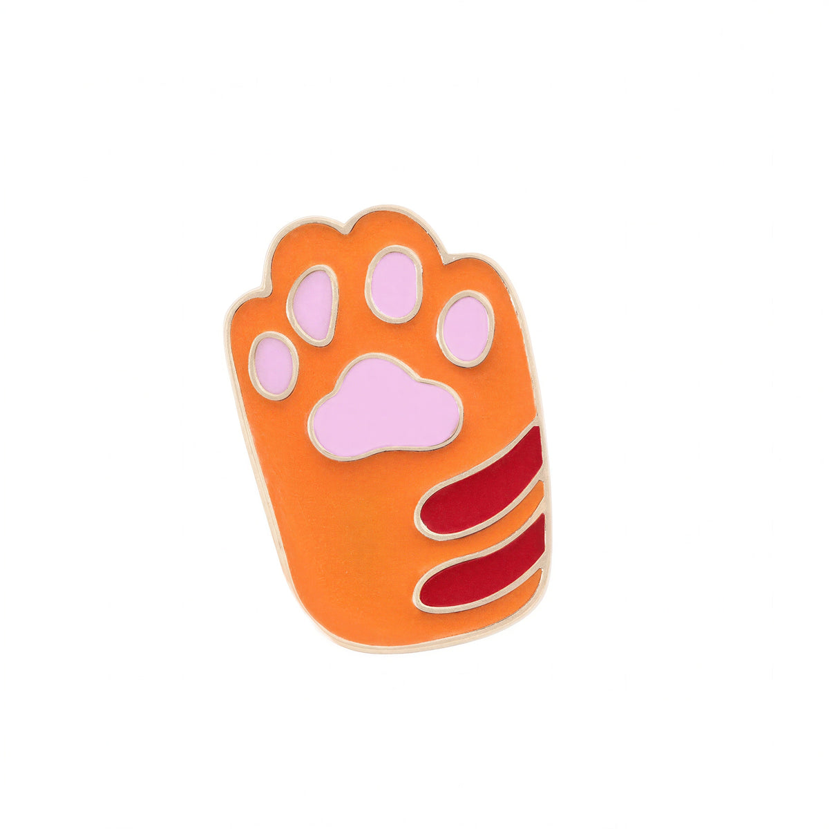 Épingles pin's colorées de pattes de chat Pour toi Mon chat