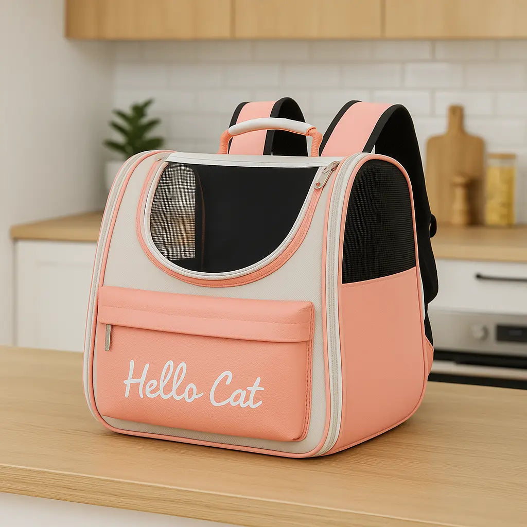 Sac a Dos Chat - Hello Cat Mission Spatiale pour Votre Animal de Compagnie Pour toi Mon chat