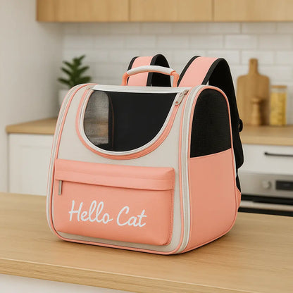 Sac a Dos Chat - Hello Cat Mission Spatiale pour Votre Animal de Compagnie Pour toi Mon chat