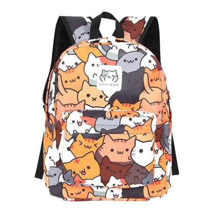Sac à dos avec motifs de chats mignons pour filles et garçons Pour toi Mon chat