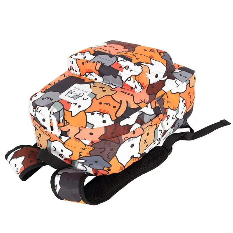 Sac à dos avec motifs de chats mignons pour filles et garçons Pour toi Mon chat