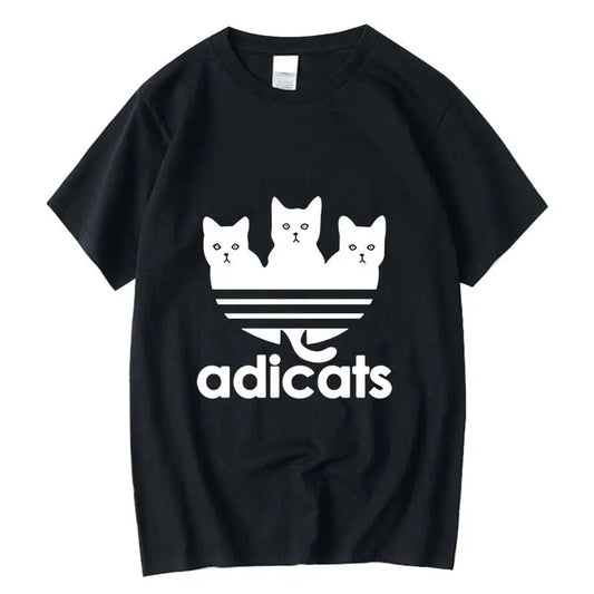 T-shirt col rond avec trois chatons pour homme Pour toi Mon chat