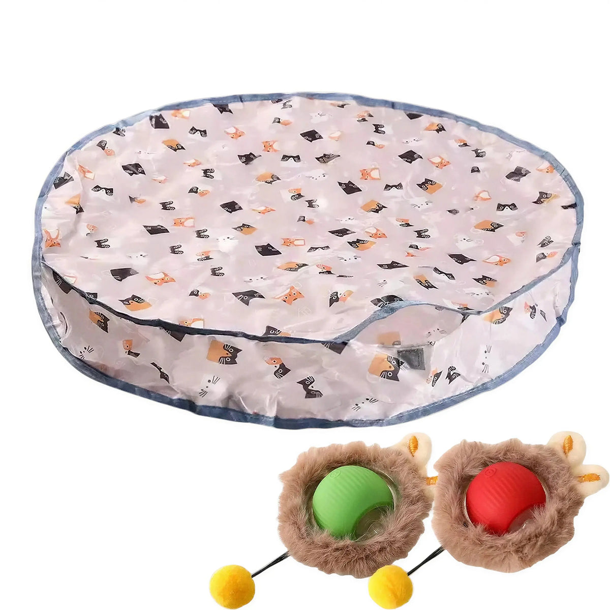 Tapis de Jeu Chat Électronique à Motif Chats Pour toi Mon chat