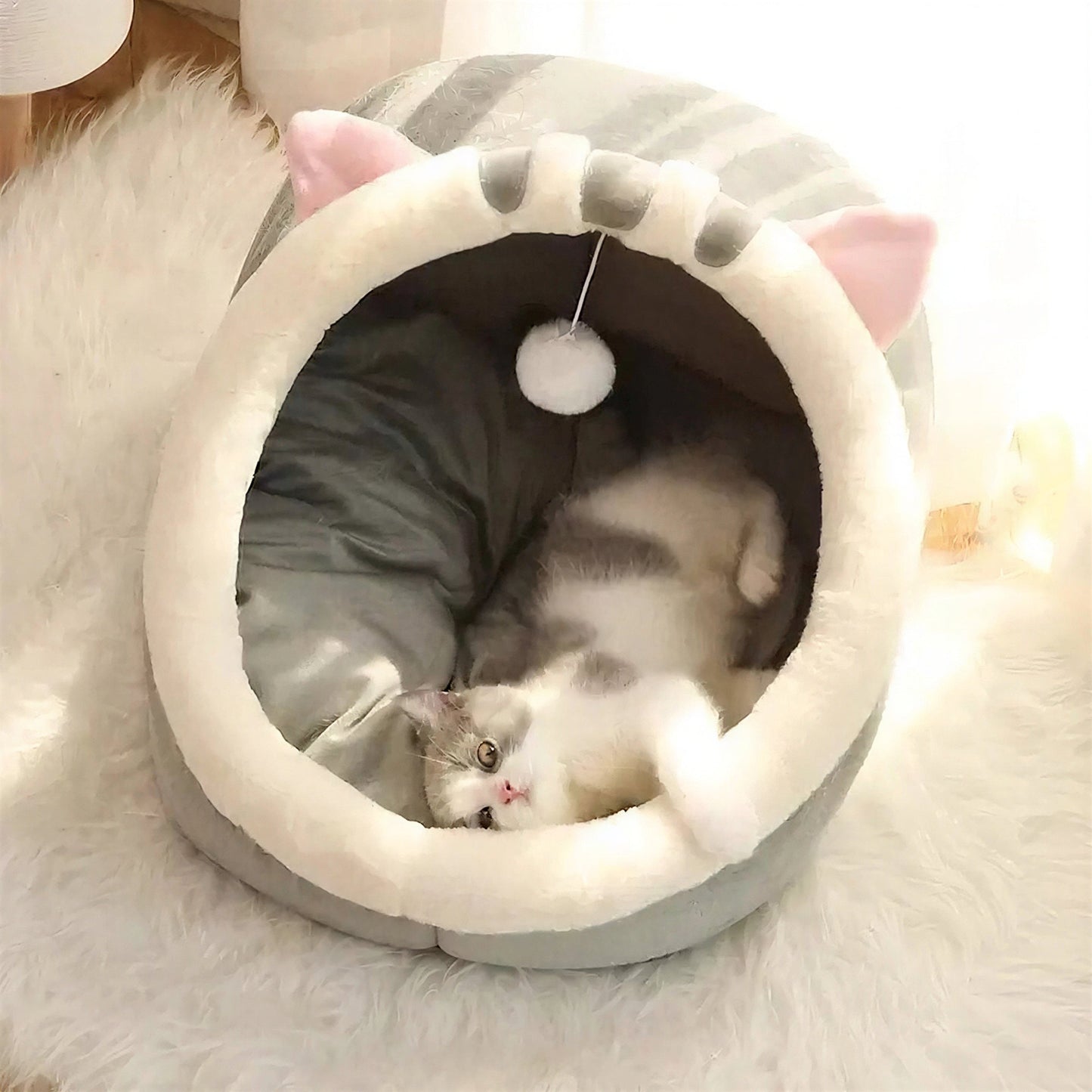 Panier pour gros chat en design de chat Pour toi Mon chat