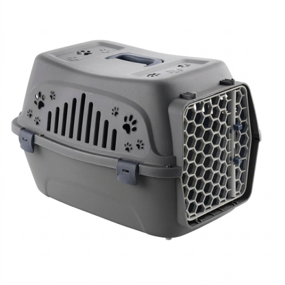 Boîte de transport respirante et durable en plastique pour chat Pour toi Mon chat