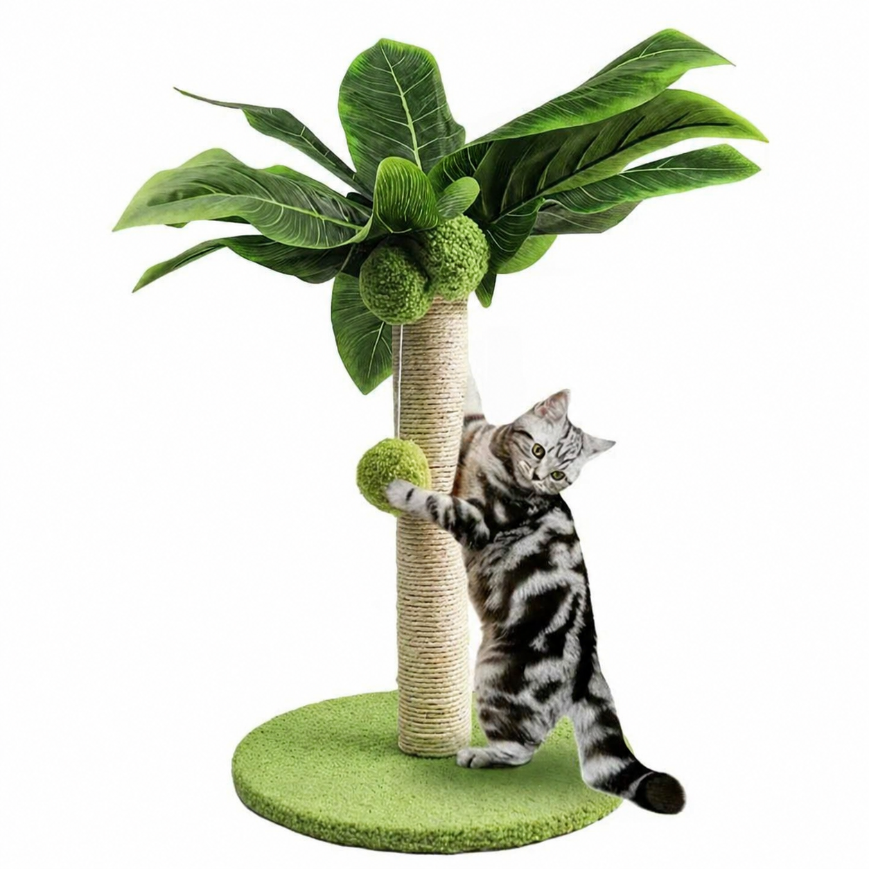 Poste à gratter palmier pour chat Pour toi Mon chat