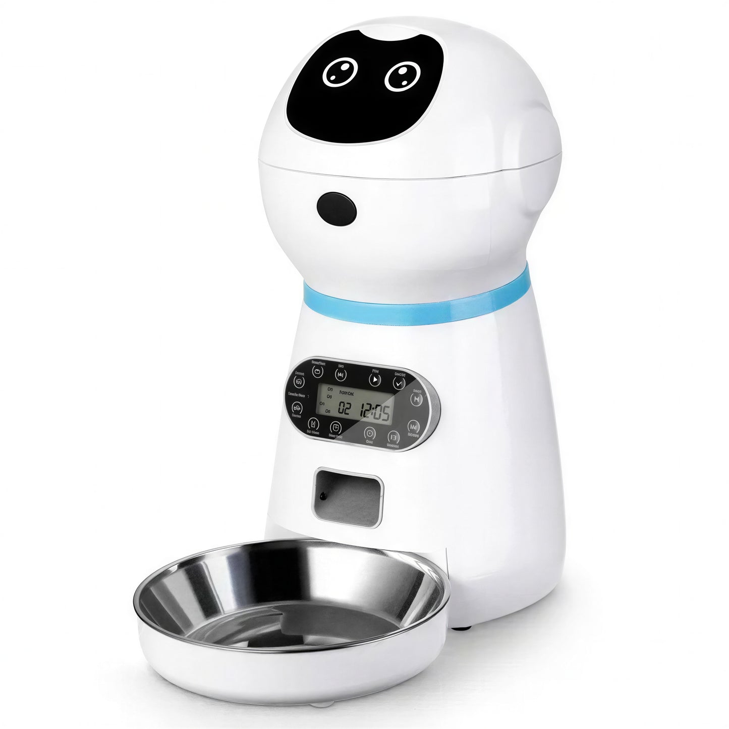 Distributeur automatique d'alimentation pour chat - vue 3