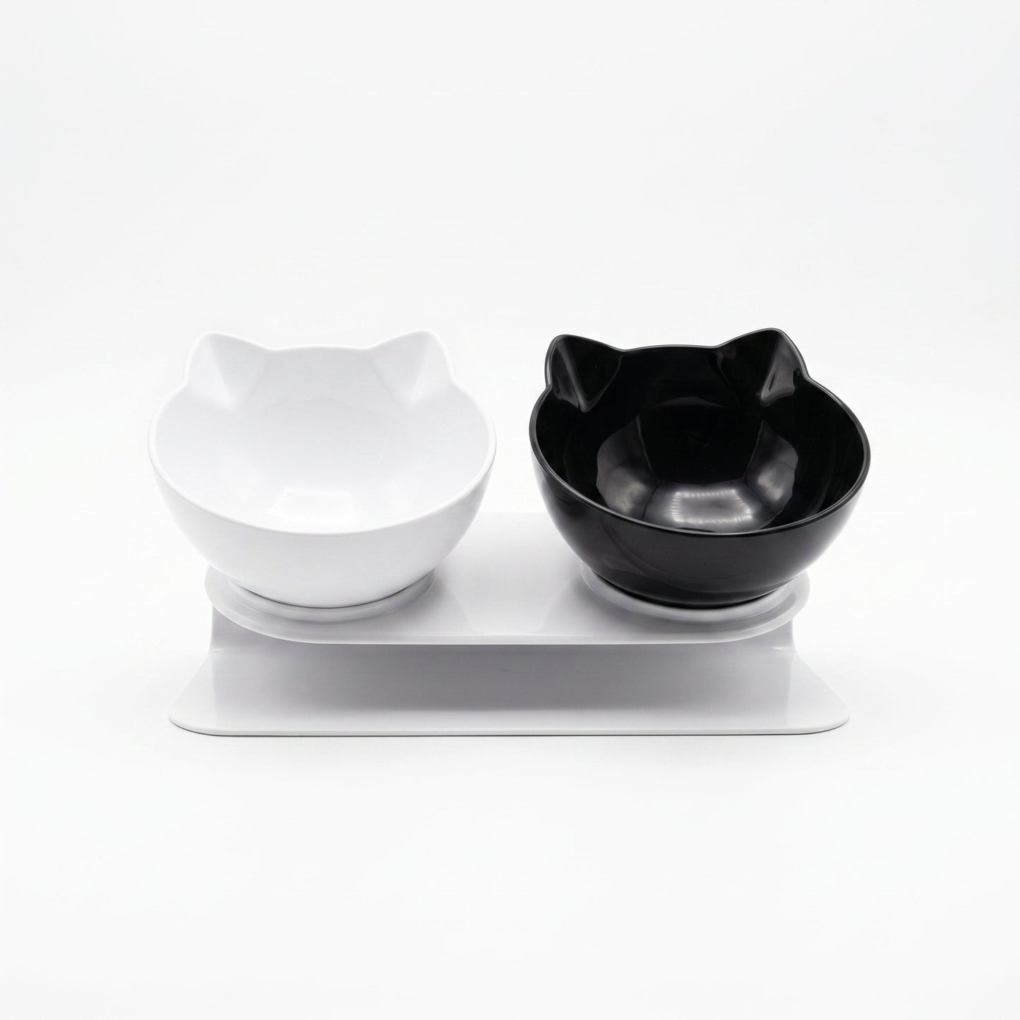 Gamelle Tête de Chat 2 en 1 - Cat'Twin'Bowl™ Pour toi Mon chat