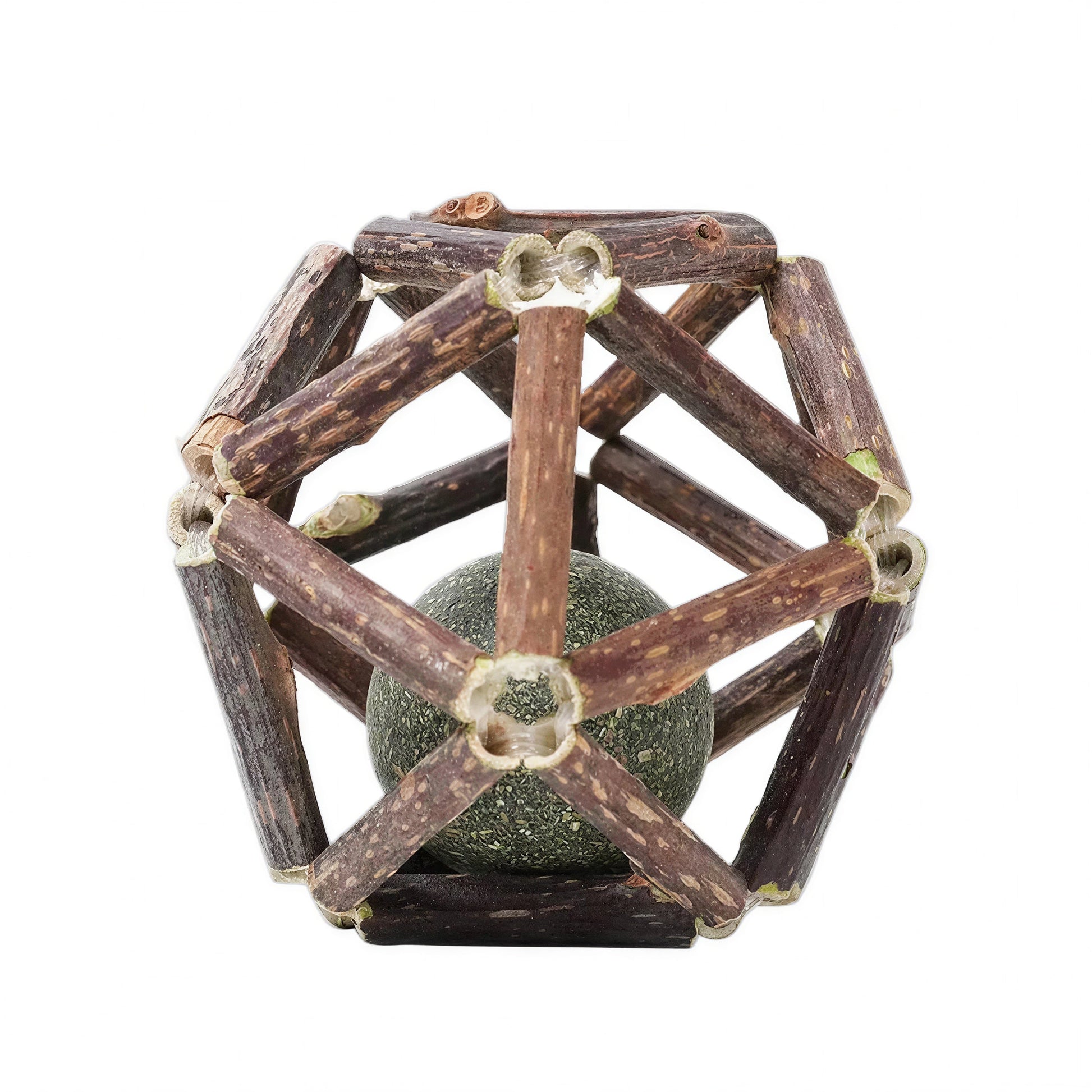 Jouet de bâtonnets en bois avec boule de cataire pour chat Pour toi Mon chat
