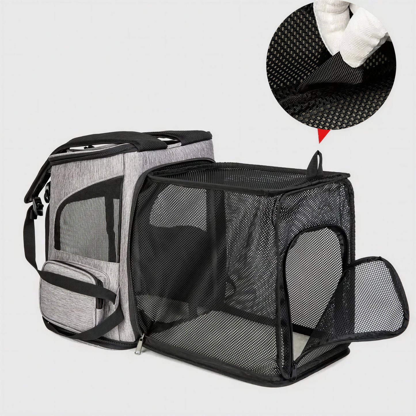 Sac à Dos de Voyage Respirant pour Chat Pour toi Mon chat