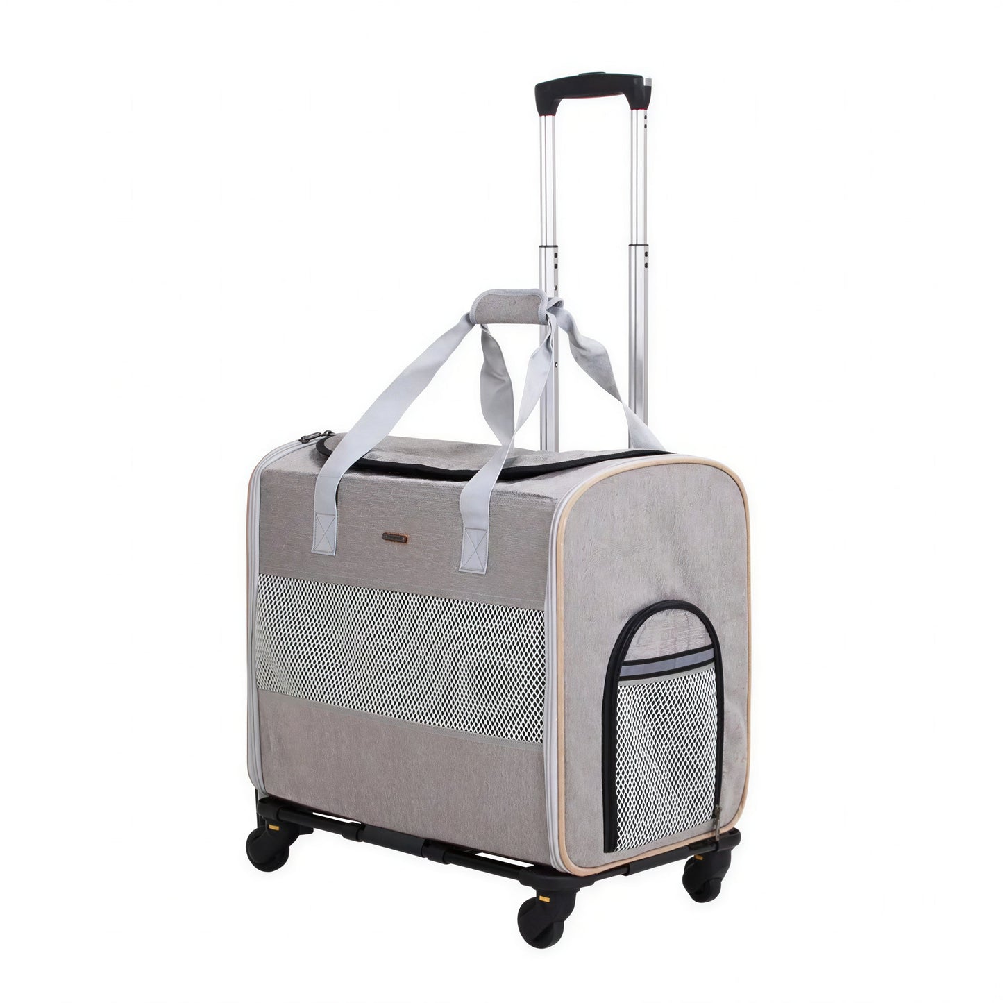 Sac portable télescopique à roulettes pour chat Pour toi Mon chat
