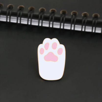 Épingles pin's colorées de pattes de chat Pour toi Mon chat