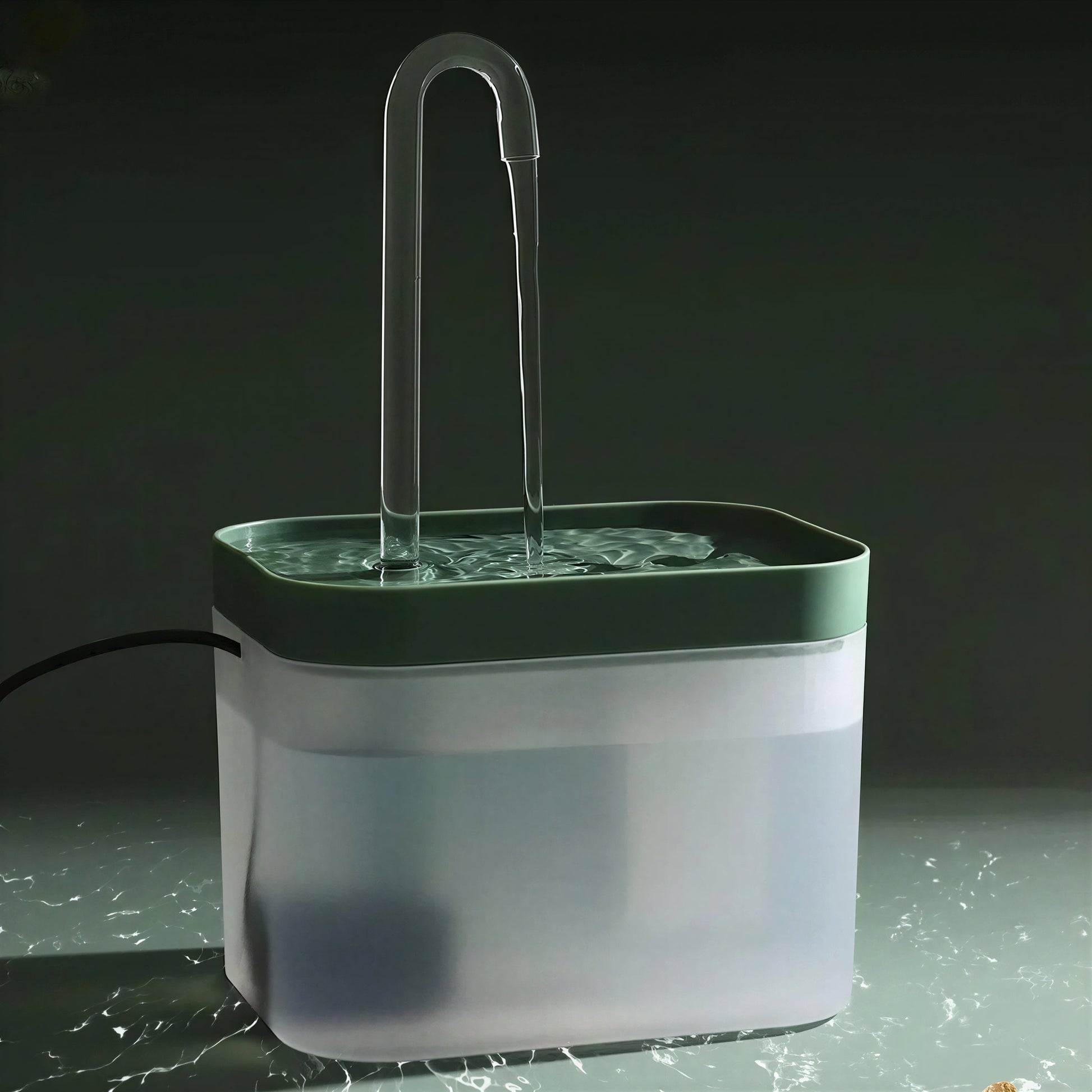 Distributeur Eau Chat Style Fontaine avec Filtre Pour toi Mon chat