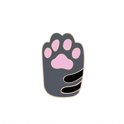 Épingles pin's colorées de pattes de chat Pour toi Mon chat