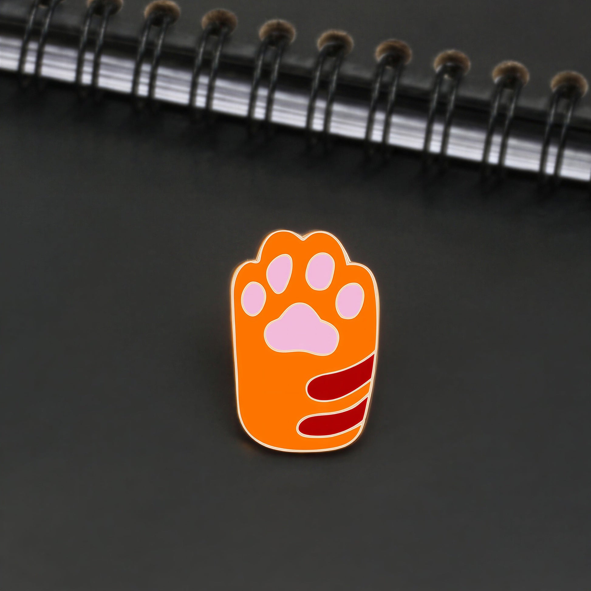 Épingles pin's colorées de pattes de chat Pour toi Mon chat