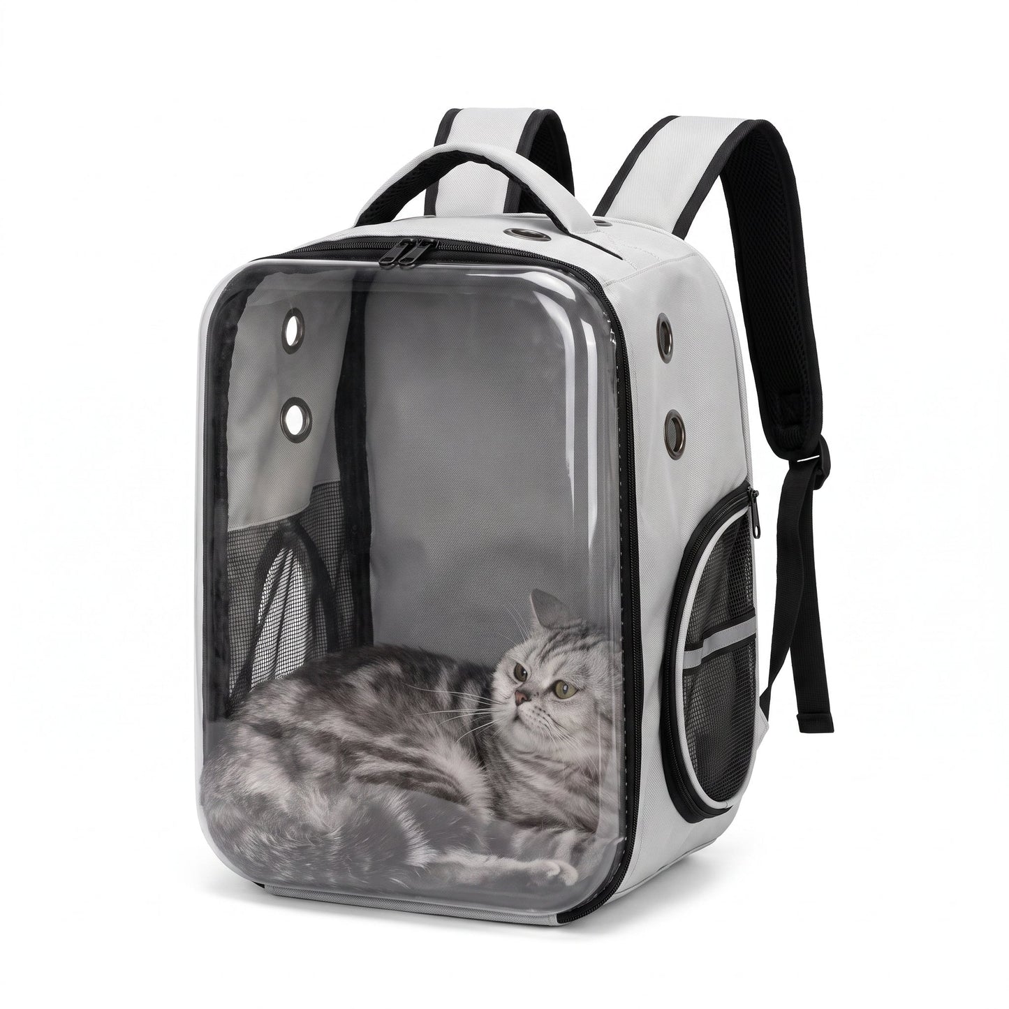 Sac à dos de transport carré pour chat Pour toi Mon chat